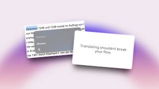 Meet Transl: Minimalist Pop-Up Translation App for Mac