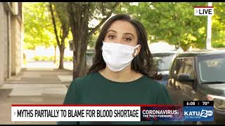 Breaking The Covid-19 Myth When It Comes To Blood Donation.