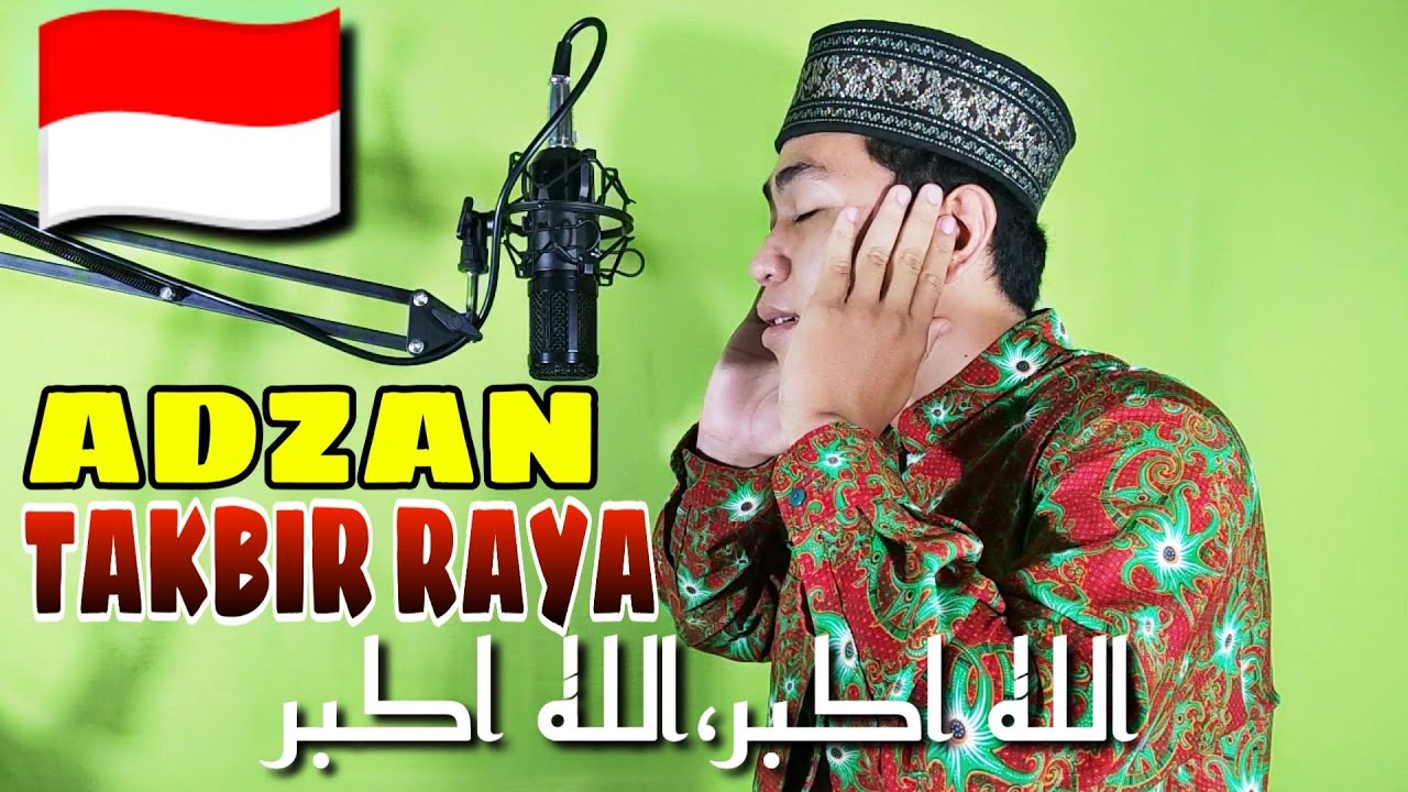 ADZAN IRAMA TAKBIR RAYA [ OFFICIAL VIDEO ] - OLEH MUNAWIR | SERASA INGAT KAMPUNG HALAMAN