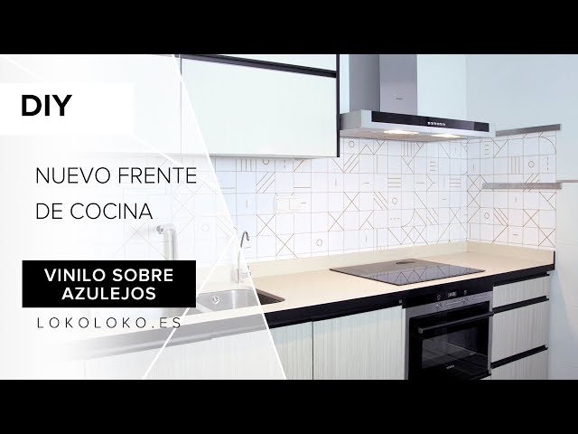 Antes y Después: Reformando cocinas sin obras con vinilo lavable blanco