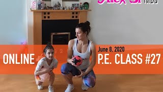 ONLINE P.E. CLASS 27 #kidsfitness