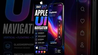 The iPhone Navigation Bar Menu Animation using HTML CSS JS|#shorts #coding #programming #htmlcss