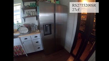 Two month review for #Samsung Refrigerator RS27T5200SR 27cF