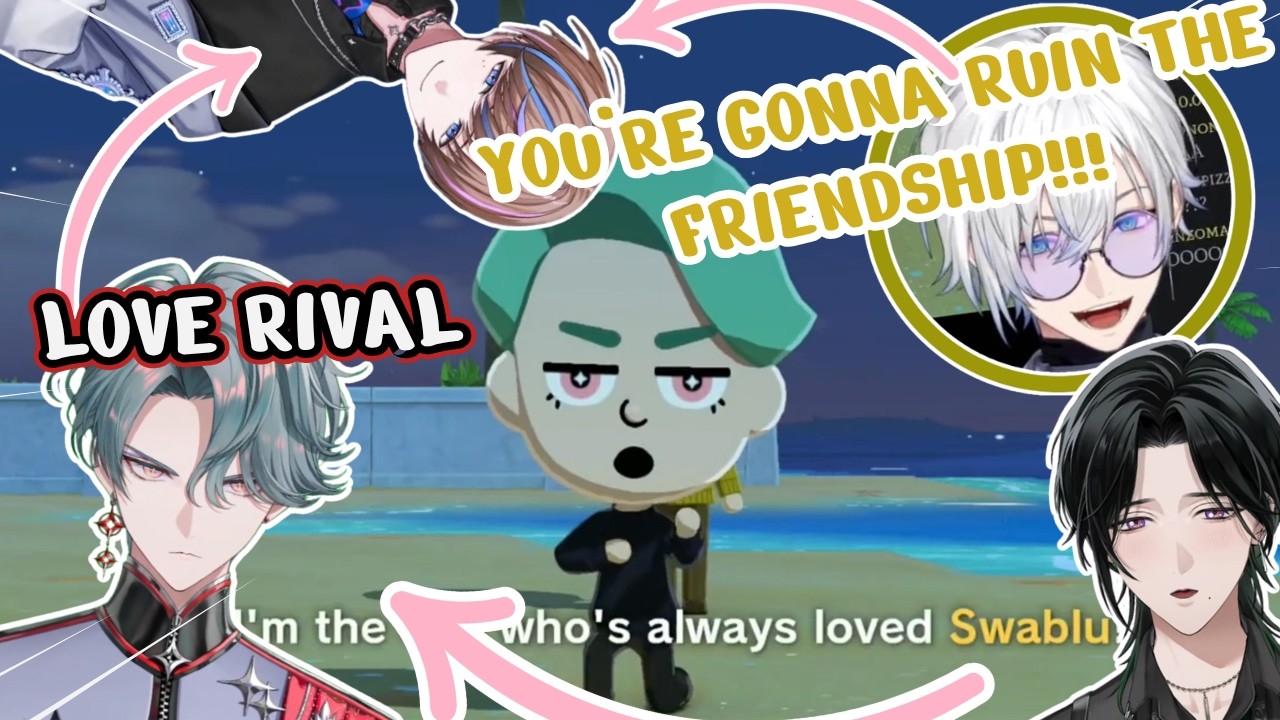 Mii Kaelix broke Mii Freo's heart after he crashed on his confession [NIJISANJI EN]