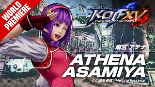 【THE KING OF FIGHTERS XV】 5分鐘學會雅典娜 - 麻宮雅典娜(Athena Asamiya) 基本連段