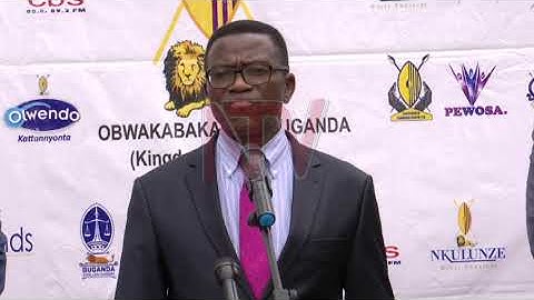 OMUTANDA GYALI ATEREDDE: Katikkiro asambazze ebyogerwa ku Kabaka
