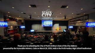 City of Perth Amboy 2022 State of the City Address
