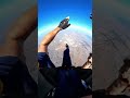 Skydiving rescue 🌤️🐶 man saves a puppy midair intense fall to calm save💙#pov #skydive #rescue #puppy