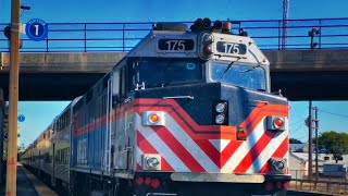 Inbound Metra Departing West Chicago Metra Station - PT 2