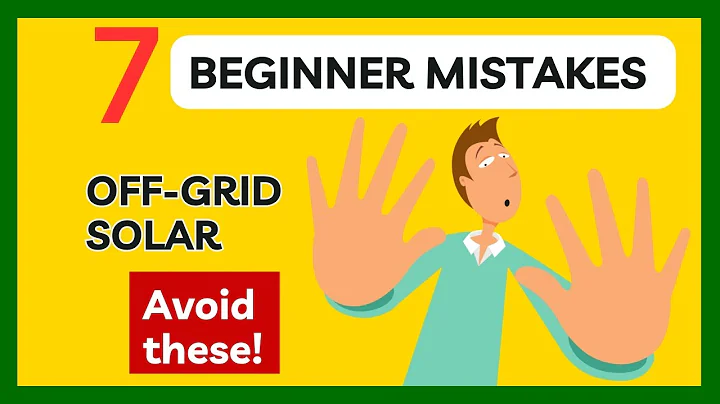 7 Mistakes For Off-Grid Solar Power Systems - Avoid These! #solar