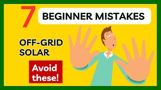Famous 7 Mistakes For Off-Grid Solar Power Systems - Avoid These! #solar Profile
