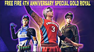 FREE FIRE 4TH ANNIVERSARY SPECIAL GOLD ROYAL PAKISTAN SERVER