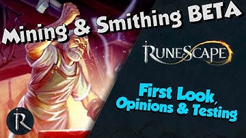 New! Mining & Smithing Rework BETA testing [Runescape 3] Amazing fun