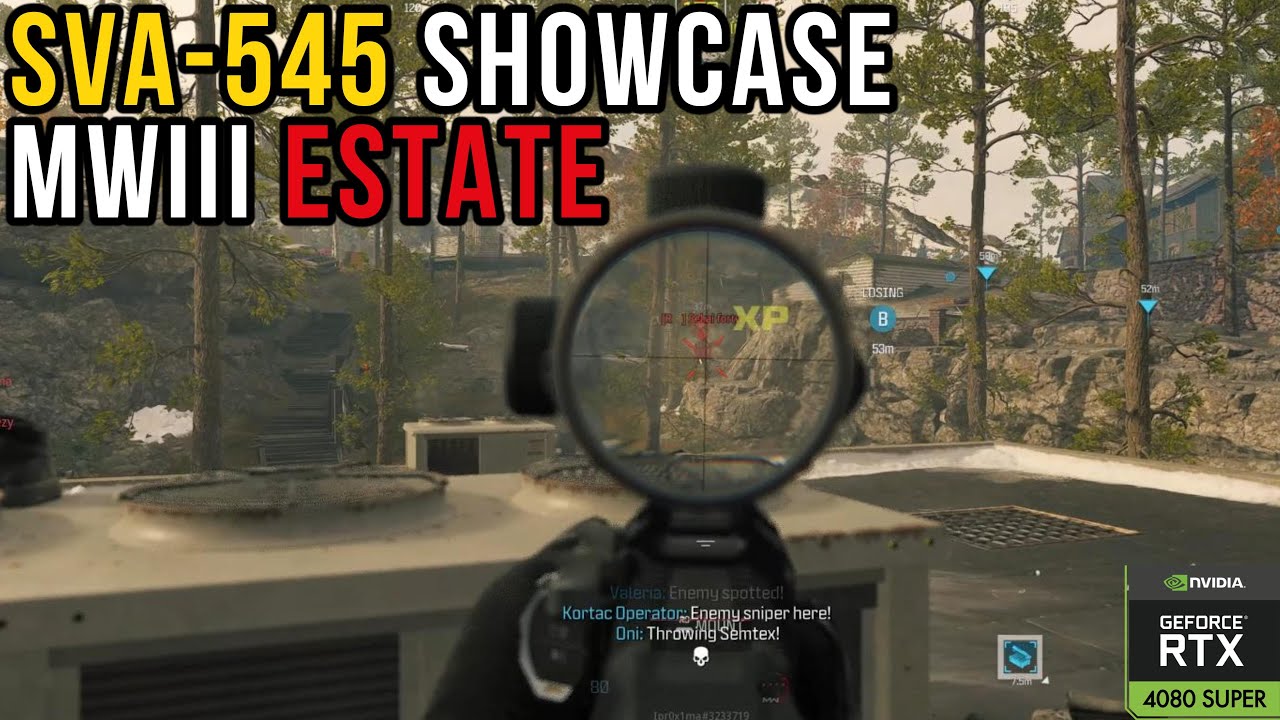 Modern Warfare III | Многопользовательский режим 4K 60 кадров в секунду | Без комментариев | Ульт...