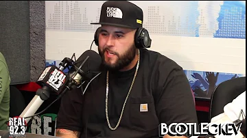 Nems destroys freestyle over Plug Walk w/ Bootleg Kev & Dre Sinatra! Whoa!