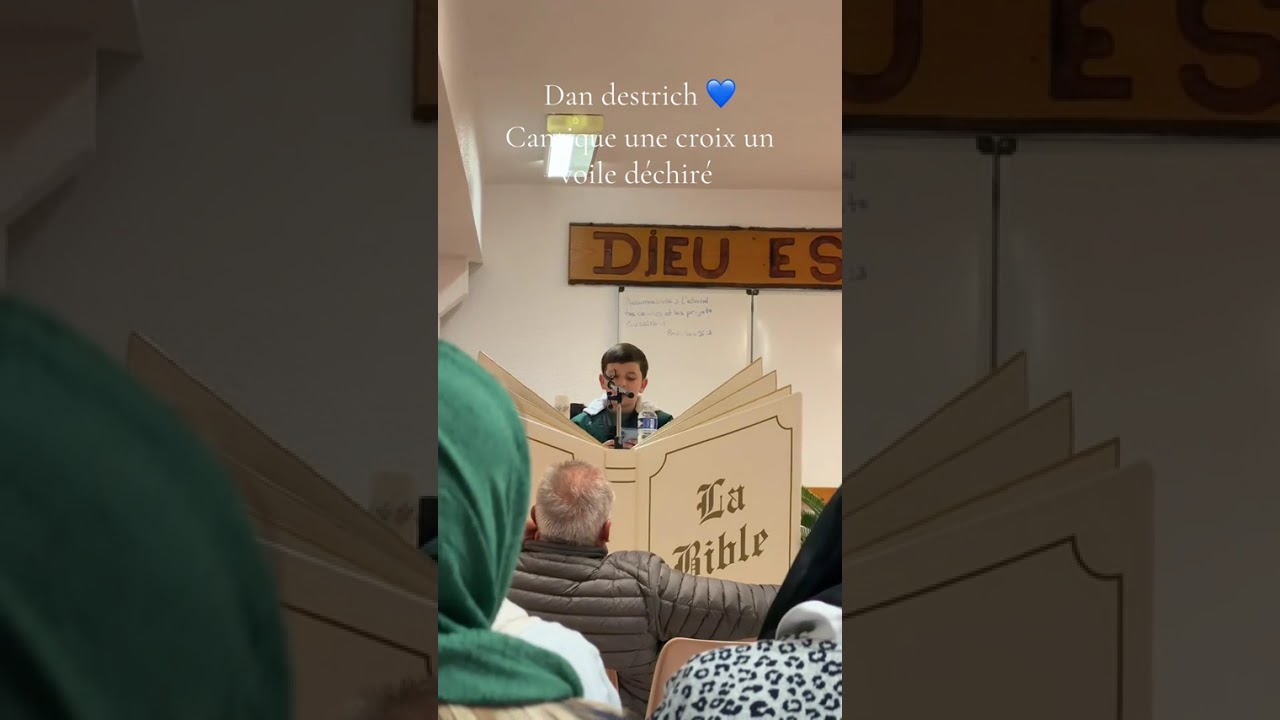 7516. Cantique (Une croix un voile déchiré) Dan Destrich. 2026.