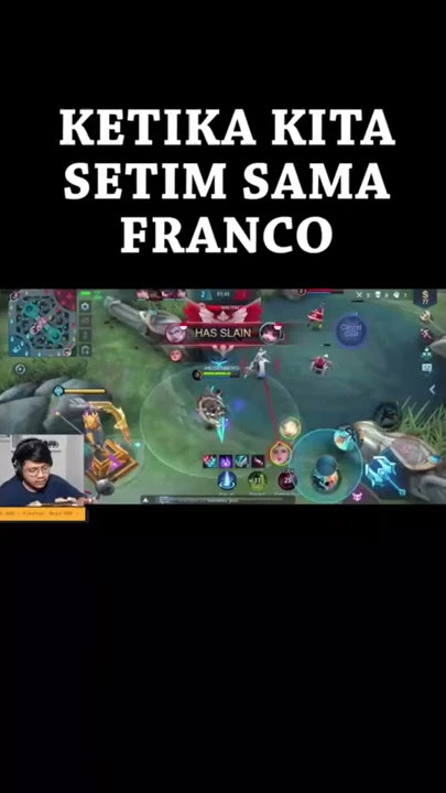 Moment kopex di buat stres sama top global Franco 😂😂😂