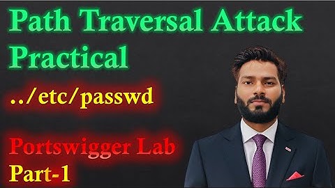 Path Traversal Attack Part-1 Explained | PortSwigger Lab Demo