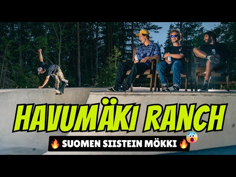 HavumÃ¤ki Ranch | Suomen Siistein MÃ¶kki | Skeittipuistot Suomessa