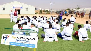 2nd Hope and Dreams Sports Festival | Azraq & Za'atari Refugee Camp visit