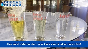 How much chlorine does your body absorb when showering? - Anespa