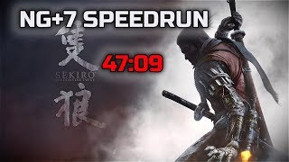 SEKIRO - NG+7 Speedrun in 47:09 IGT [World Record]