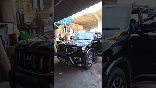 Scorpio.N🚙 seat cover fitting 🥰👌 #vlogsvideo #automobile #vlogs #vlog