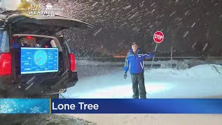 Another Snow Storm Pushes Through Denver Metro Area