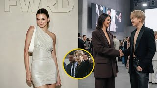Kendall Jenner Can’t Stop Looking at Jimin in Paris 😳 Fans Go Wild Over Possible Collab!