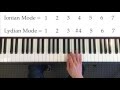 Songwriting tips how to use the 7 modes in your songwriting