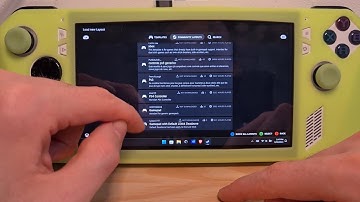 How To Use Community Controller Layout In ROG Ally