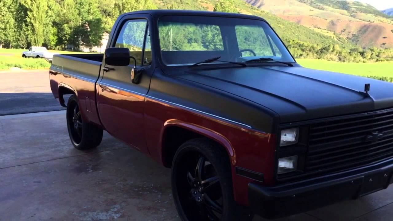 1984 Chevy C10 Truck 350 V8 Frame Up Restore Nice Paint Interior Spotless Under