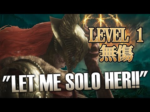 Elden Ring《艾爾登法環》|「米凱拉的鋒刃」瑪蓮妮亞  Level 1無傷擊殺