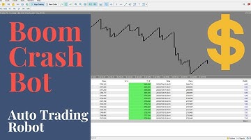 Boom and Crash Auto Trading Robot | only for crash300 index | Minimum Deposit & Maximum Profit