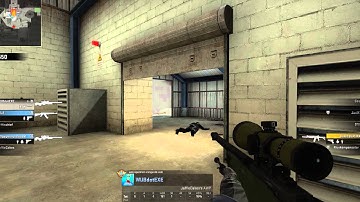 2 wallbang kills with AWP on Nuke