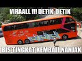 KEMBALI VIRALL!! Detik-detik Bis Tingkat Bekas Transjakarta Nanjak  Sitinjau Lauik || EXTREEM ROAD