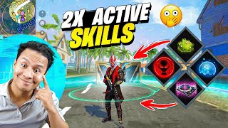 Dj Alok & Wukong Ek Sath 😎 No Hack But Duo Active Skills Mode in Advance Server 😱 Free Fire Max