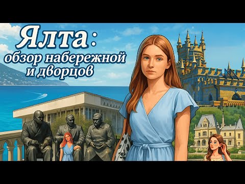 Русский Лос-Анджелес - Ялта. Дворцовый Крым: Ливадия, Массандра и Ласточкино гнездо. Море, косметика