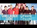 'Dheere Dheere' Song Launch Event | Hrithik Roshan, Sonam Kapoor, Bhushan Kumar | T-Series