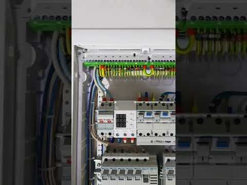 ⚡Первый запуск готового электрощита ⚡ Щит ABB UK600, оборудование Hager, реле напряжения RBUZ.