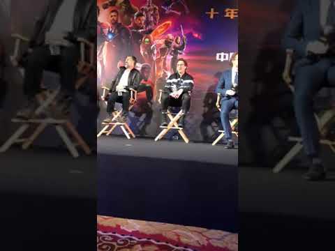 Robert Downey Jr. Instagram Live Press Conference Avengers Infinity War | April 19, 2018