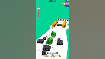 Slice Run 🔪Mobile Gameplay By NextGamer (Android,iOS) Level 4