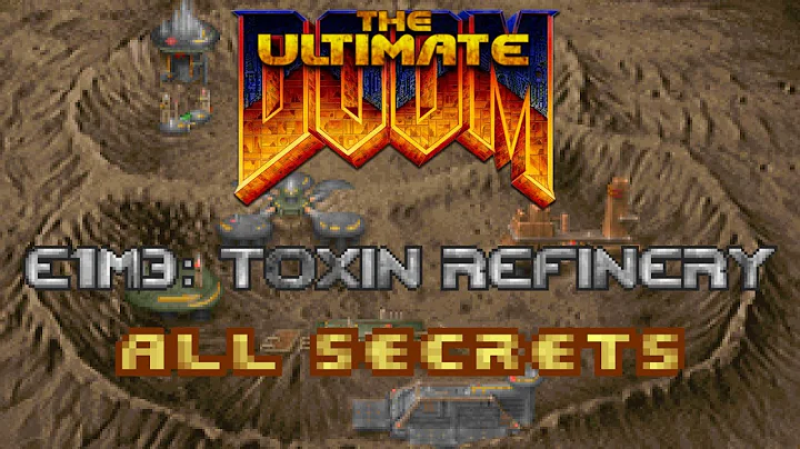 Doom - E1M3: Toxin Refinery - All Secrets