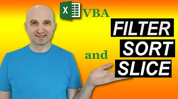 VBA Array with Filter, Sort and Slice (2021)