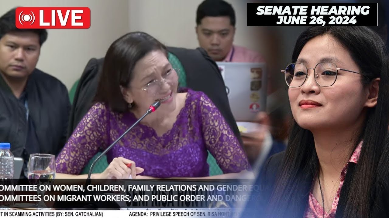 🔴 LIVE!! FULL POGO SENATE HEARING ALICE GUO ! MAYOR ALICE GUO hindi