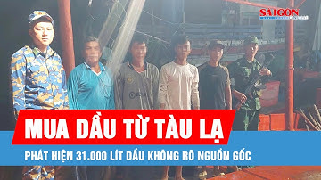 Bắt giữ tàu cá vận chuyển 31.000 lít dầu DO trái phép