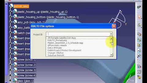 RIALTO 3.45 - Exporting a model from CATIA V5 to ARAS