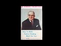 (Cassette tape from 1977) Dr Norman Vincent Peale - "How To Make Positive Thinking Work For You"