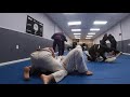 Rolling with a seasoned blue belt