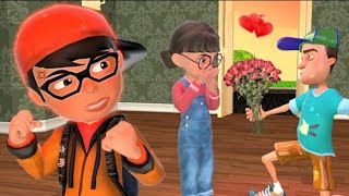 Scary Teacher 3D Nick love Tani (part)3!Nick jealousy!BuzzFamily funny animation